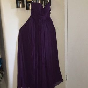 NWT Barijay bridesmaid/formal dress Eggplant Sz 12
